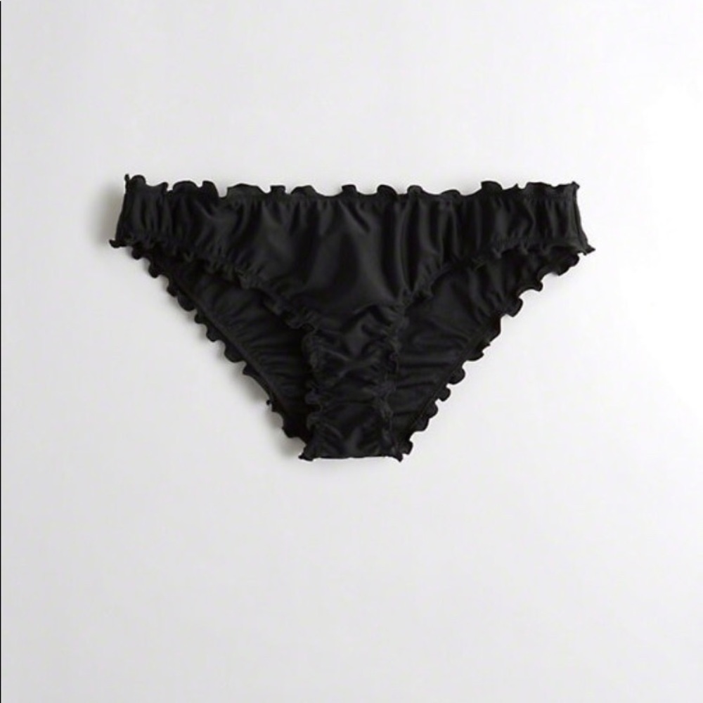 hollister cheeky ruffle swim bottoms